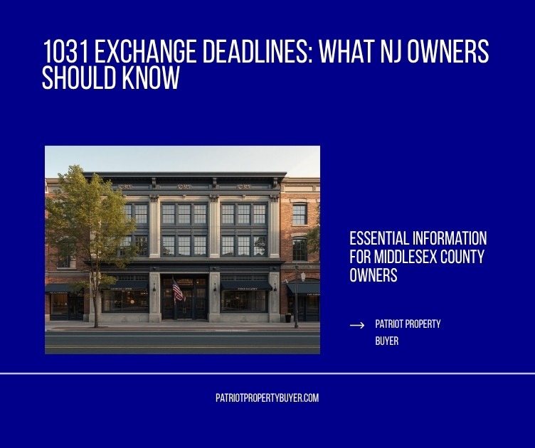 Historic Main Street commercial building in Middlesex County, NJ — Patriot Property Buyer 1031 exchange deadline article