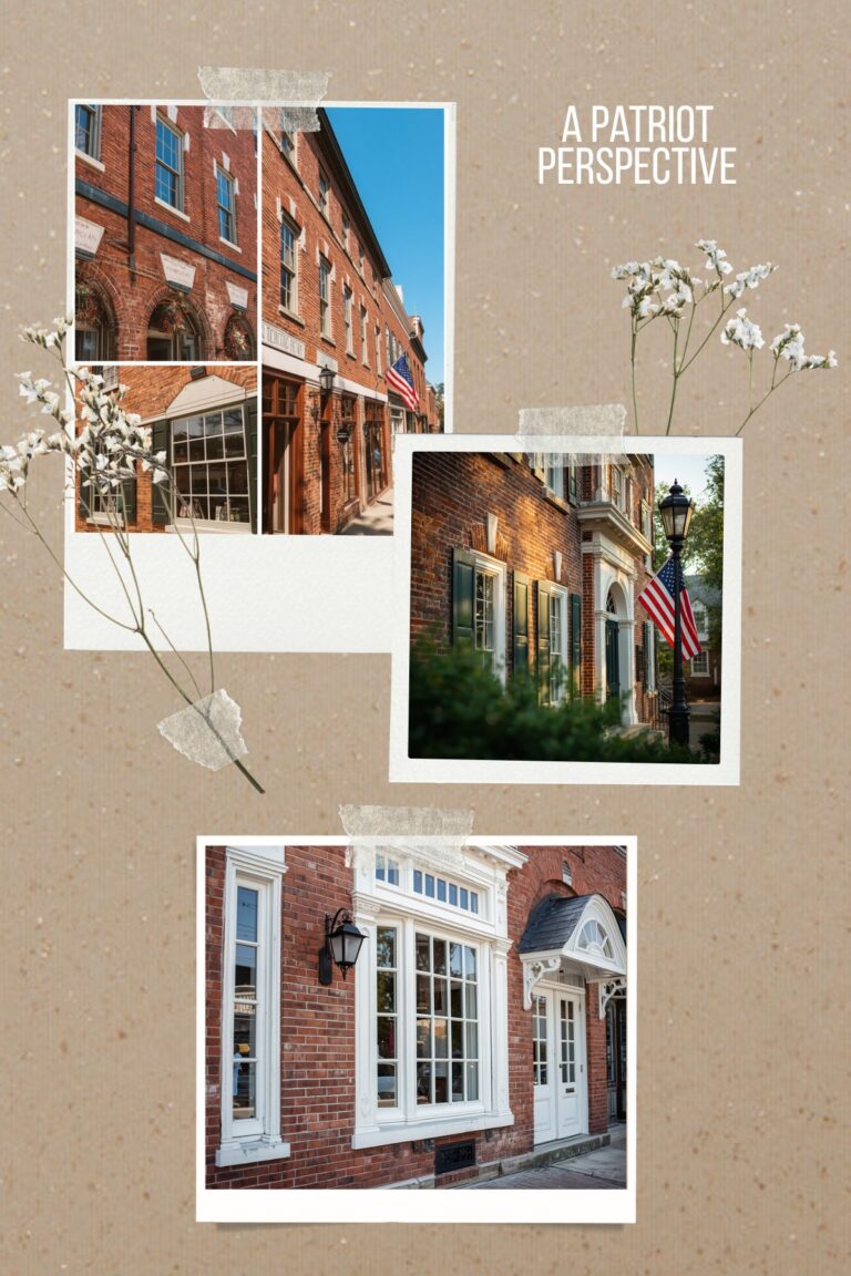Historic Main Street Salem County NJ heritage brick storefronts - A Patriot Perspective